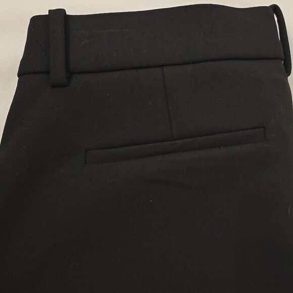 J Crew Cropped 365 Wide Legged Pants Black Size 4 - Picture 10 of 10